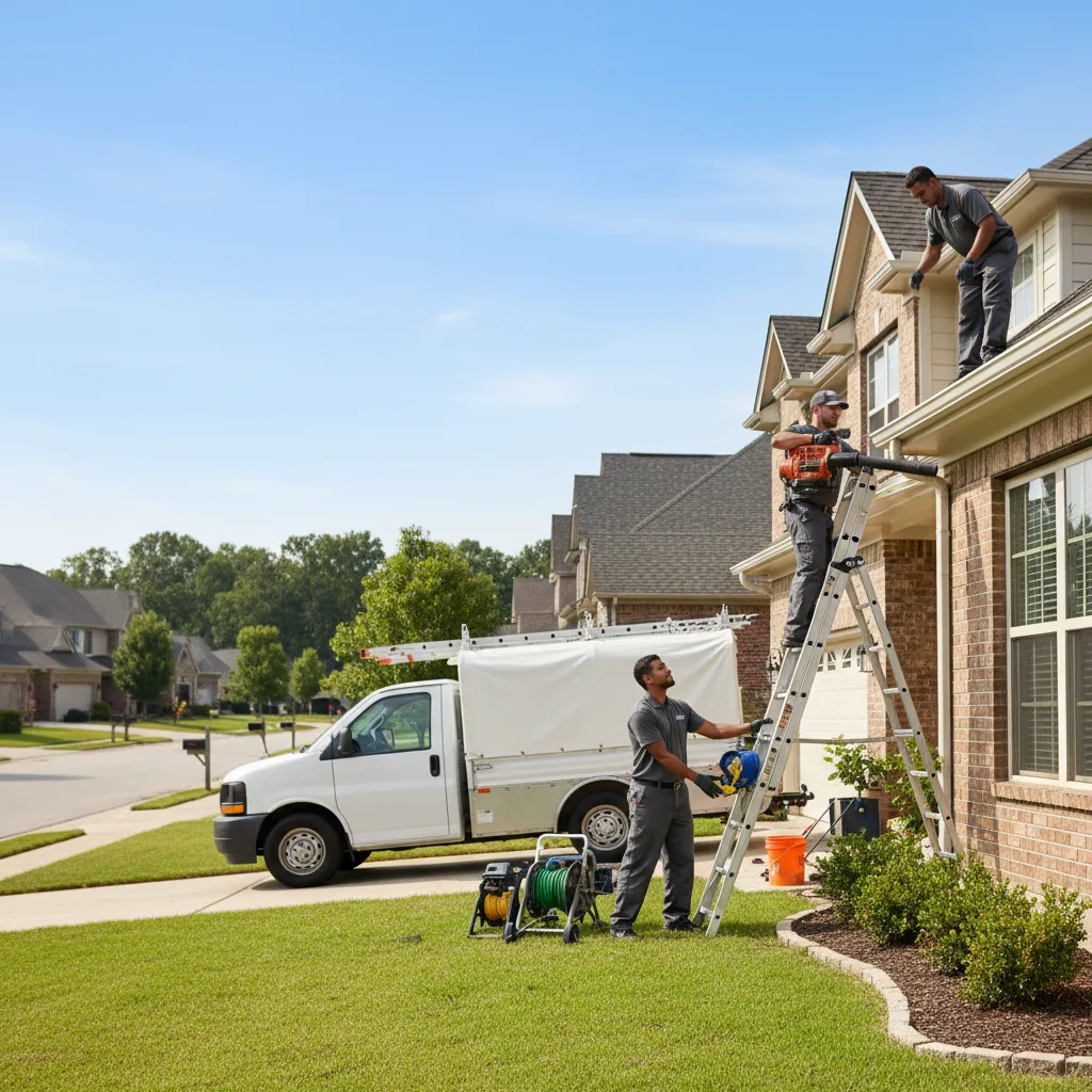 Home Gutter Service in Howland, ME near me